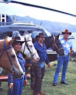 Sunshine Helicopters:  Horseback Ride & Helicopter Combo